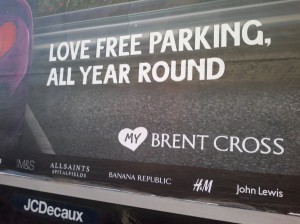 Brent Cross Free Parking